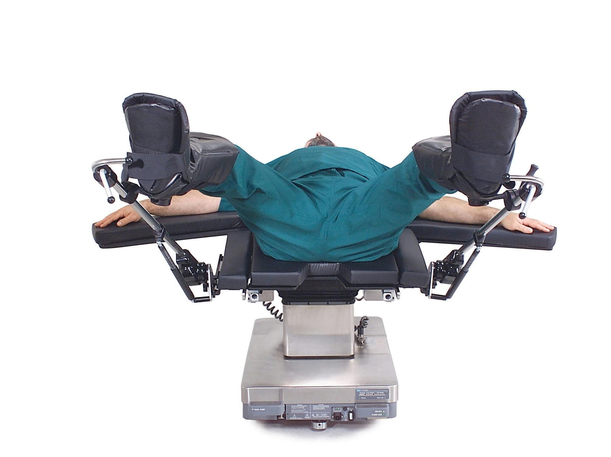 Lift-Assist™ Lithotomy Stirrups - Heavy Duty - includes Boot-pads - Max. Patient Weight @ 327kg / 52 Stone