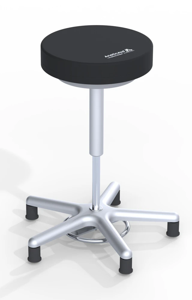 Surgeon's Stool - with Stump Feet - includes Seat Cushion - SWL 150kg ...