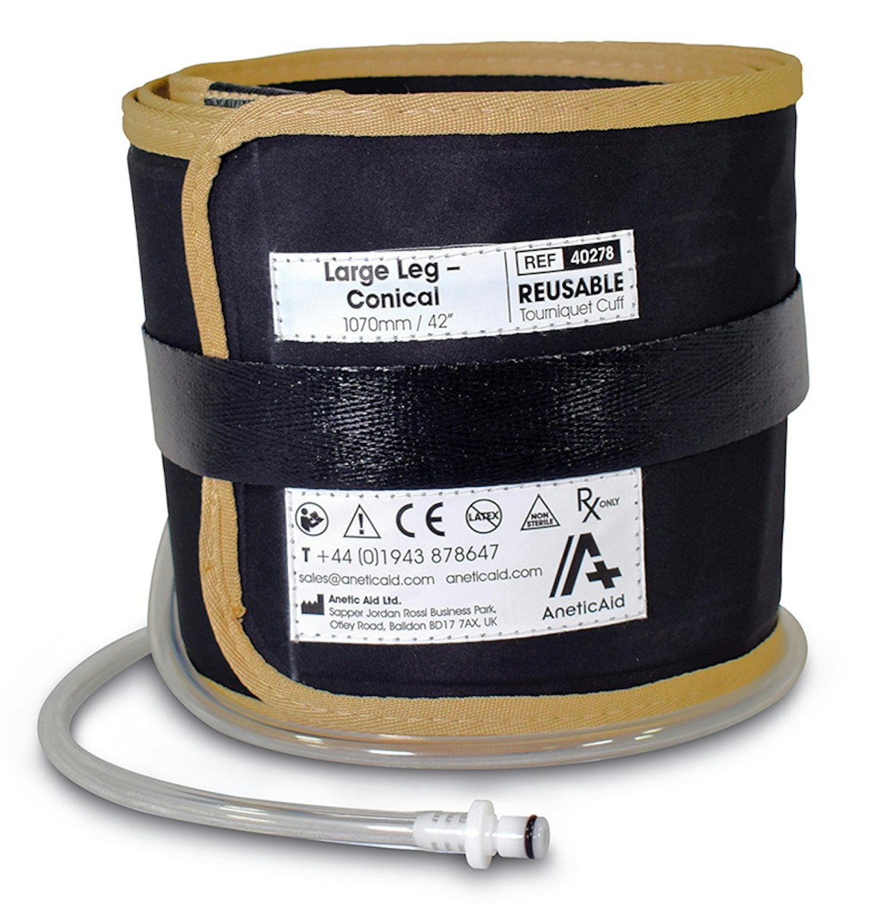 Conical Cuff Reusable Cuff – Large Leg – Conical – 1070mm / 42” | AneticAid
