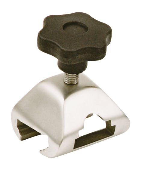 Clamp - Universal (Socket & Rail) - Handwheel - for UK / EU / Swiss Side Bar