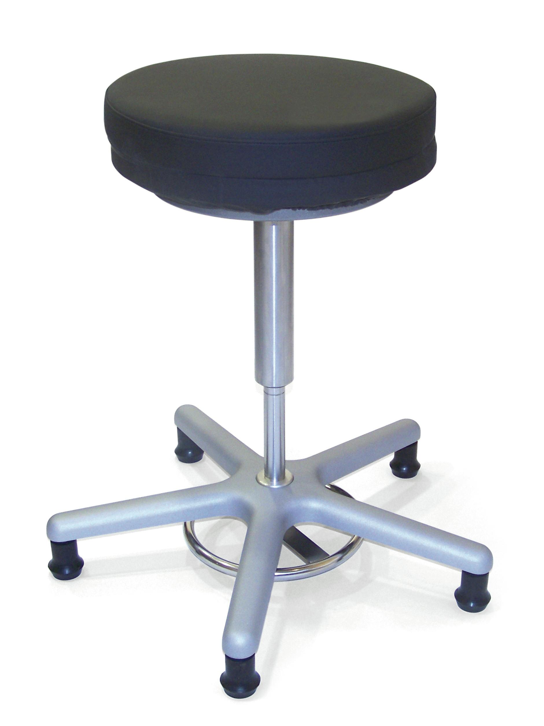 Surgeon's Stool - with Stump Feet - includes Seat Cushion - SWL 150kg